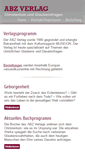 Mobile Screenshot of abz-verlag.ch